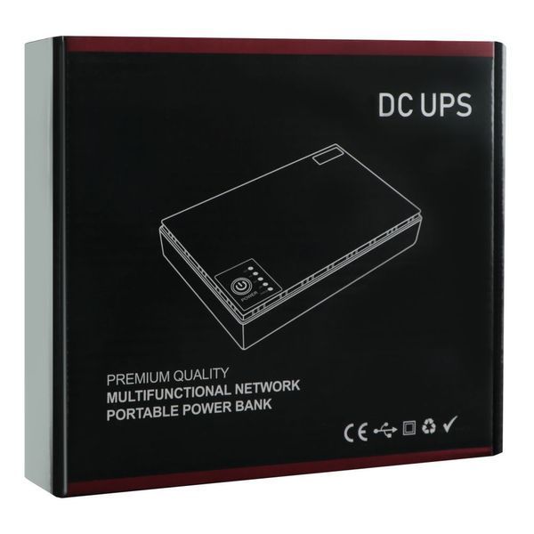 Джерело Бесперебійного Живлення UPS DC1018P USB, DC, 5V+9V+12V (10400mAh) Чорний ЦУ-00045291 фото