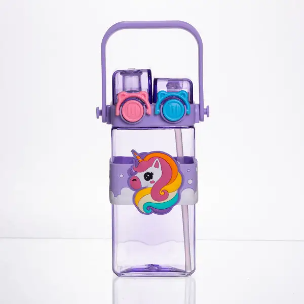 Бутылка для воды Unicorn с двойным открыванием 550 мл HP-18-3V фото