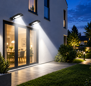 Вуличний світлодіодний світильник Solar Motion Sensor Light Digital 2017053 фото