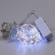 Светодиодная 3x2м гирлянда-штора Роса 200 LED, белая 173303W фото 2
