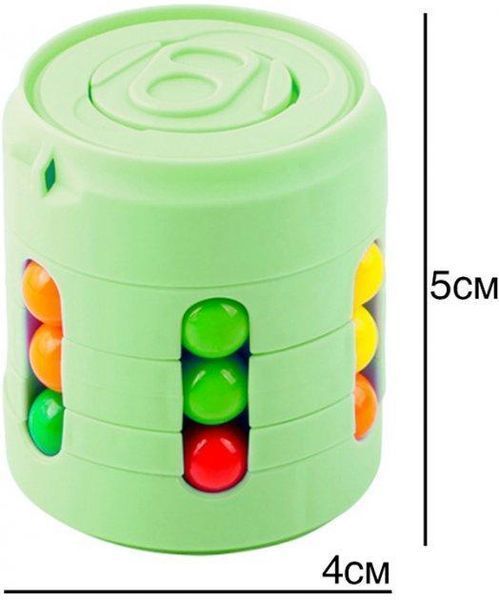 Головоломка антистресс для детей банка Cans Spinner Cube (DD1808-25) DD1808-25 фото