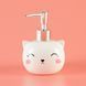 Диспенсер для рідкого міла Cute Cat 250 мл BA-19 фото 2