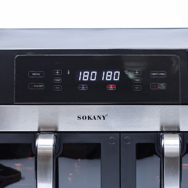 Аэрогриль-фритюрница SOKANY SK-10034 на 11 литров, черный SK10034 фото
