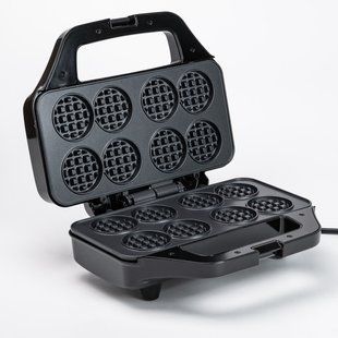 Вафельница SOKANY SK-08085 на 8 толстых вафель с антипригарным покрытием, черная SK-08085 фото