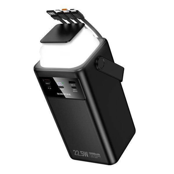 Павербанк 80000mAh Borofone BJ65B High 22.5W+PD20W+four-cables ЦУ-00047343 фото