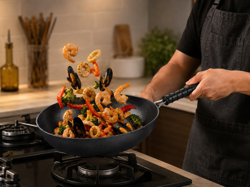 Сковорідка Wok 26X-282 Benson 5095097/3 фото