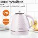 Електрочайник Sokany SK-1032 безшумний 1,7 л, білий SK1032W фото 2