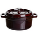 Кокотница чугунная эмалированная кастрюля 2,5 л, бургунди HP-FLG-9 burgundy фото 6