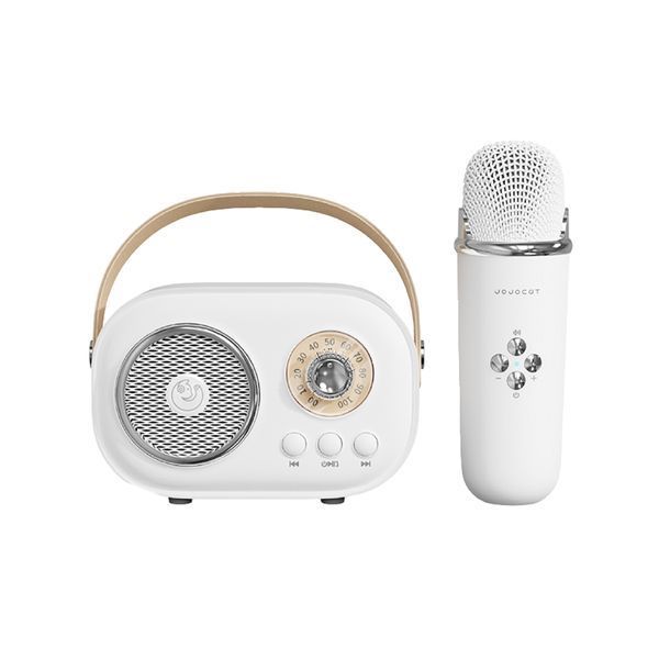 Портативная колонка с микрофоном Platinum C-20 BT/TF/USB/FM влагозащищенная 5 Вт, бежевая C20P фото