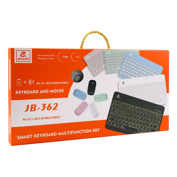 Комплект Bluetooth-клавіатура та миша MOUSE&KEYBOARD KIT фіолетова ЦУ-00040503 фото