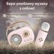 Портативная колонка с микрофоном Platinum C-20 BT/TF/USB/FM влагозащищенная 5 Вт, бежевая C20P фото 3