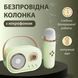 Портативная колонка с микрофоном Platinum C-20 BT/TF/USB/FM влагозащищенная 5 Вт, бежевая C20P фото 7
