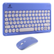 Комплект Bluetooth-клавіатура та миша MOUSE&KEYBOARD KIT фіолетова ЦУ-00040503 фото 3