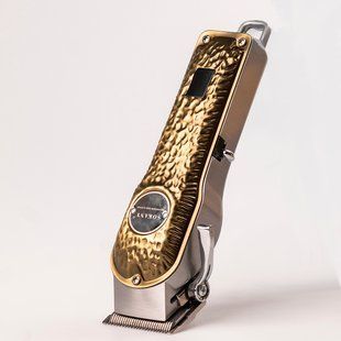 Машинка для стрижки акумуляторна Sokany SK-LF-9976 професійна з LED-дисплеєм, золото SKLF9976GL фото