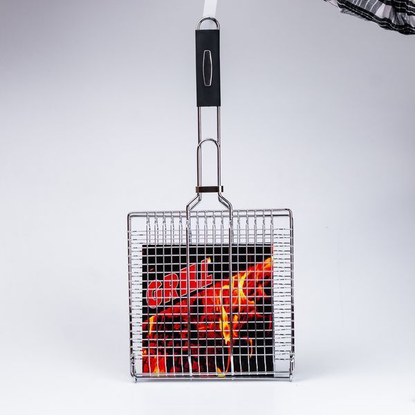 Решітка для гриля та барбекю Grill плоска 24*24 см HP455RESH фото