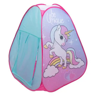 Дитячий ігровий намет Unicorn 80*80*100 см рожевий HP-S-2ND фото