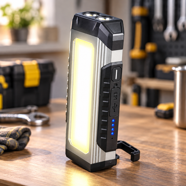 Аккумуляторная лампа с функцией powerbank 4000 мАh GRAND As586 фото