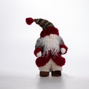 Новорічна фігурка Скандинавський Санта 15&times;14&times;38 (см) Червоний CR-4-9 фото