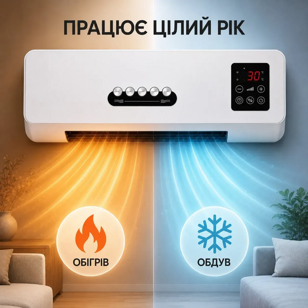 Настінний кондиціонер Germatic Air MODKLI-B 1800 ватт Dometic M17323 фото