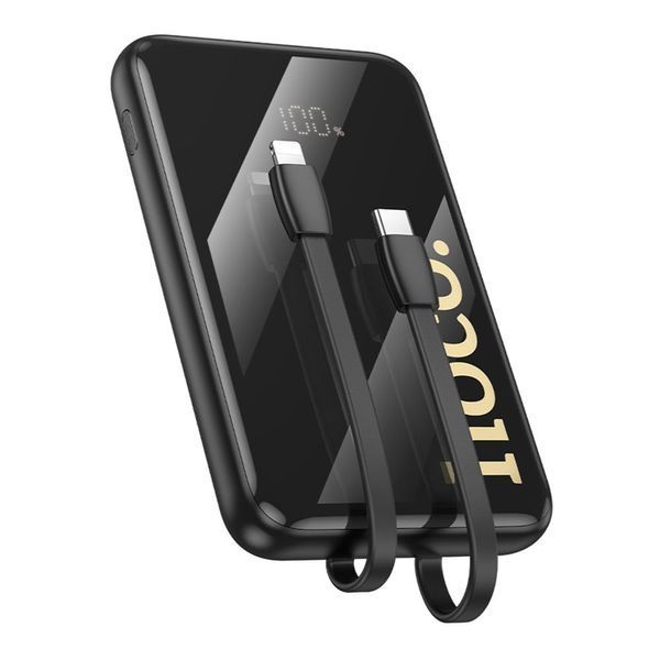 Павербанк Hoco Q37 Graceful 22.5W+PD20W with two cables 10000mAh ЦУ-00046021 фото
