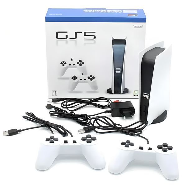 Ігрова консоль ретроприставка для телевізора Dendy Game Station GS5 200 ігор 8 Bit NGS55 фото