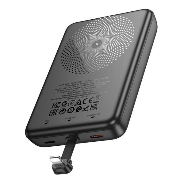 Павербанк Hoco J133A Triumph PD20W magnetic with cable(iP) 10000mAh ЦУ-00046060 фото