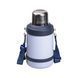 Термос Vacuum Cup 1.5 литра с ремешком и складной ручкой теино-синий HP-14-21BL фото 3