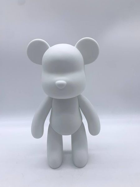 Креативный флюидный медвежонок Bearbrick 23 см с красками, желтый BLUE23 фото