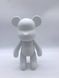 Креативный флюидный медвежонок Bearbrick 23 см с красками, желтый BLUE23 фото 13