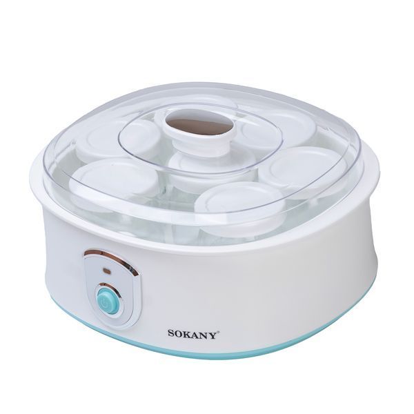 Йогуртниця домашня Sokany SK-2304 на 7 баночок , білий SK2304 фото