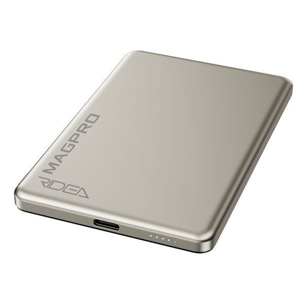Мобільна Батарея Ridea RP-M5 MAGPRO QC/PD 20W, QI 15W with Magnetic 5000mAh Сiрий ЦУ-00044779 фото