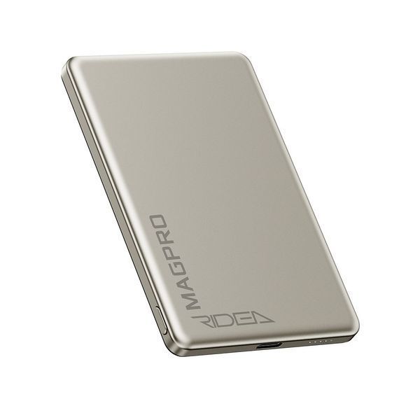 Мобільна Батарея Ridea RP-M5 MAGPRO QC/PD 20W, QI 15W with Magnetic 5000mAh Сiрий ЦУ-00044779 фото