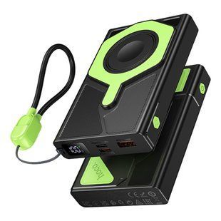Павербанк Hoco DB83 22.5W+PD20W magnetic, with watch charging, cable 10000mAh ЦУ-00046528 фото