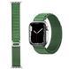 Ремінець нейлоновий до годинника SmartX Ultra / Apple Watch кріплення на 42/44/45/49 мм, зелений