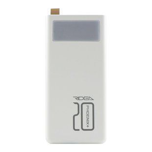 Павербанк Ridea RP-D20L+ Phoenix20+ PD/QC 3.0 20W digital display + lamp 20000 mAh ЦУ-00041911 фото