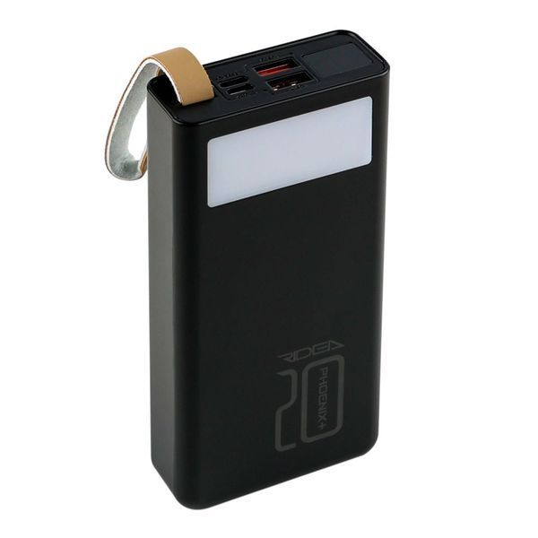 Павербанк Ridea RP-D20L+ Phoenix20+ PD/QC 3.0 20W digital display + lamp 20000 mAh ЦУ-00041911 фото