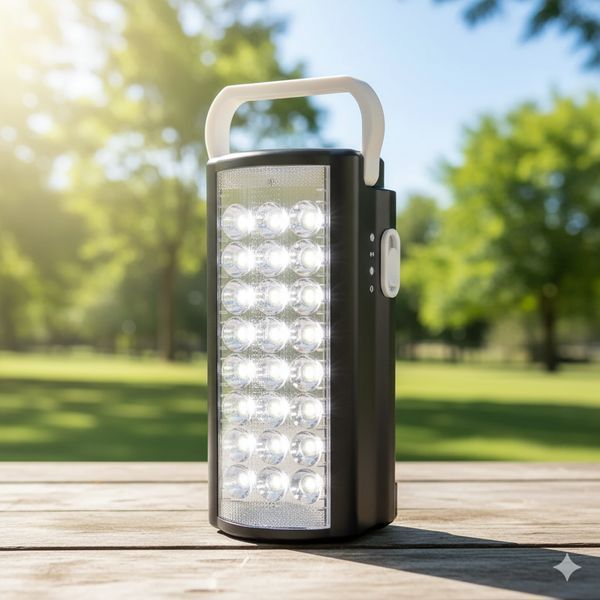 Фонарь Лампа Almina Переносной Светодиодный LED с Повербанком ALM24 фото