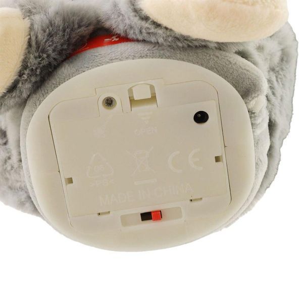 Мягкая игрушка, музыкальный заяц GREY на аккумуляторе RABB17 фото