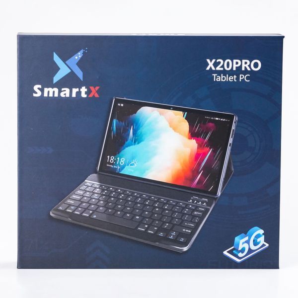 Планшет Smart X20 PRO 10,1" 4/64 Gb MediaTek MT6735 з клавіатурою, синій X20PROG фото