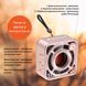 Портативная мини-колонка 5W BT/TF/USB/AUX 5 Вт, розовая DW12P фото 3