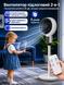 Напольный вентилятор с пультом и LED-дисплеем с регулировкой высоты G10035 фото 1