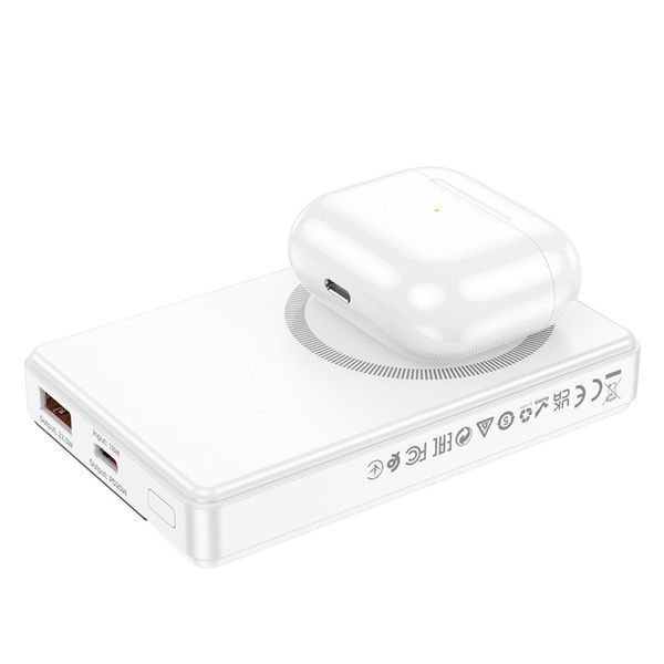 Повербанк Borofone BJ49 Astute 22.5W+PD20W magnetic 10000mAh Чорний ЦУ-00043289 фото