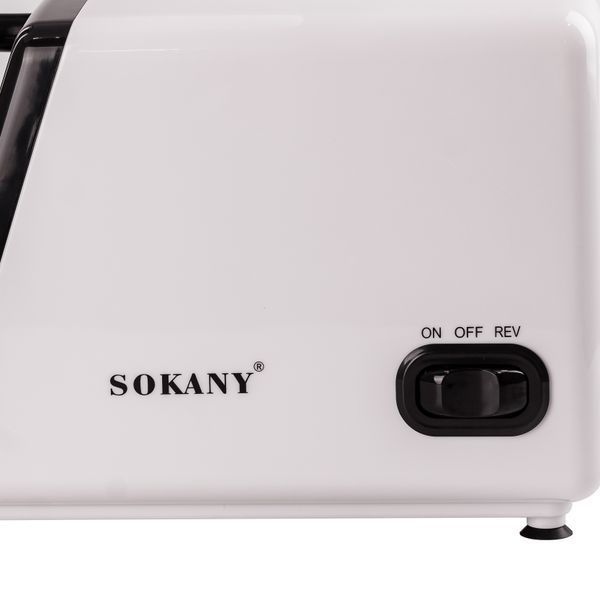 Мясорубка электрическая Sokany SK-312 с насадками, белый SK312 фото