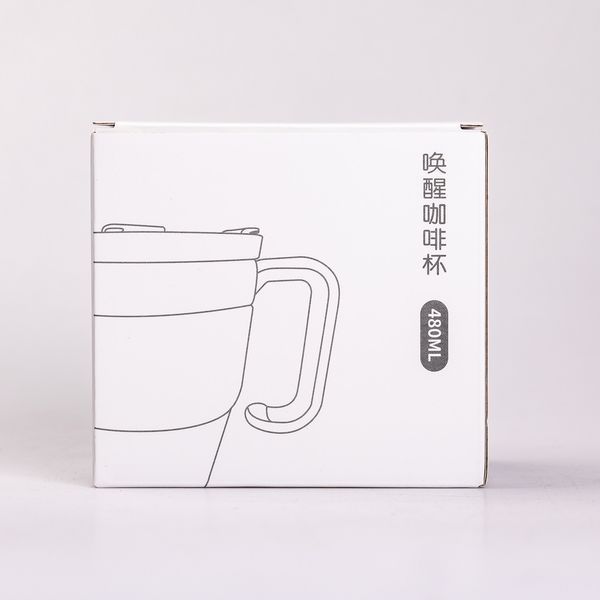 Термочашка Coffee & Tea з трубочкою чорна HP-14-23B фото