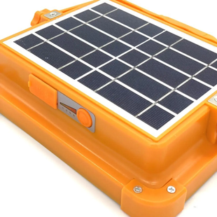 Акумуляторний прожектор із сонячною панеллю 100W BUROMAX 2019938 фото