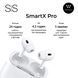Беспроводные Bluetooth-наушники SmartX Pro Premium вакуумные, белые SAPSP фото 4