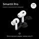 Беспроводные Bluetooth-наушники SmartX Pro Premium вакуумные, белые SAPSP фото 2
