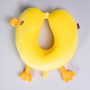 Подушка для шиї Duck U-подібна жовта HP-56-4Y фото