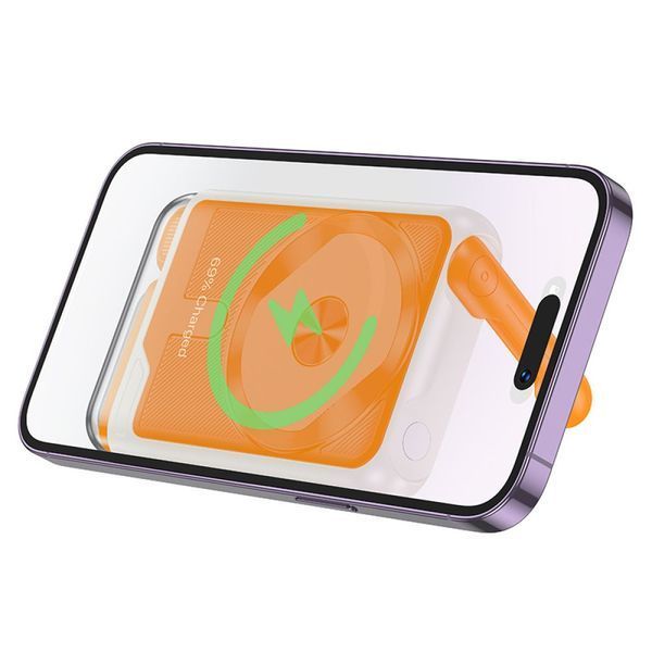 Повербанк Borofone BJ69 Skillful PD20W magnetic, night light 10000mAh Чорний ЦУ-00045369 фото