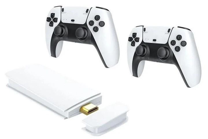 Ігрова консоль приставка 2.4G WIRELESS CONTROR GAMEPAD M15, приставка ігрова і два бездротових джойстика 01485 фото